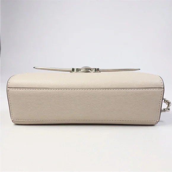 Michael Kors Cream Crossbody Bag with Silver Accents - Picture 6 of 11